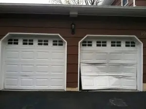 Should You Repair or Replace Your Broken Garage Door image Broken Garage Door