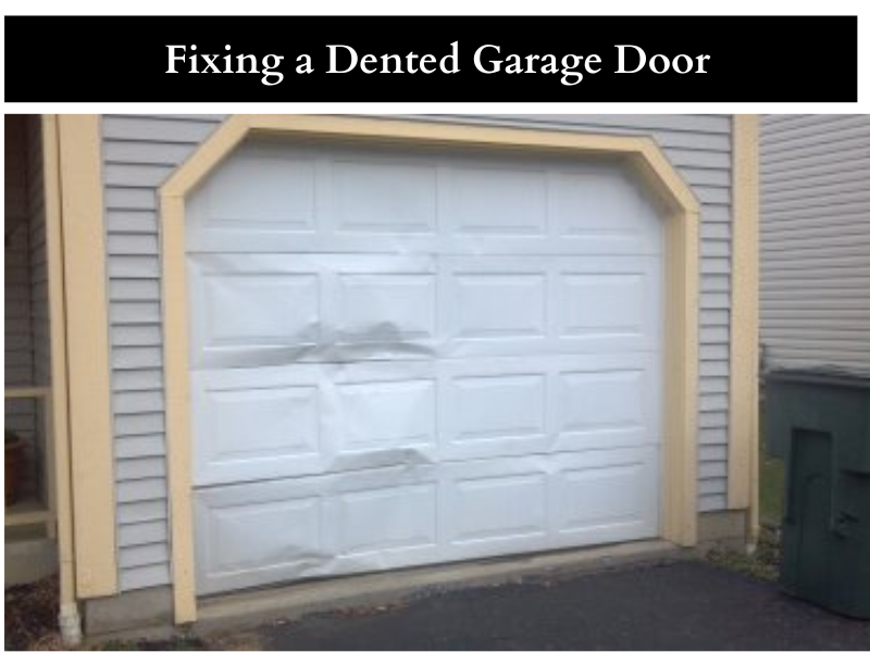 Fixing-a-Dented-Garage-Door Voici le guide ultime pour réparer une porte de garage bossée
