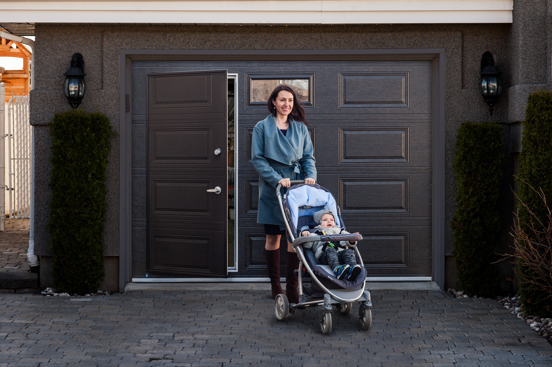 Integrated Pedestrian Doors: Seamless Solutions image Door Doctor