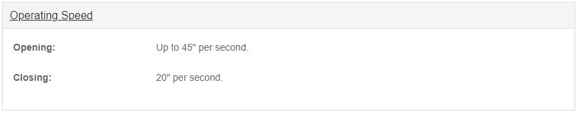 Steel Ranger Series - Door Doctor image Specs4
