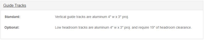 Steel Ranger Series - Door Doctor image Specs5