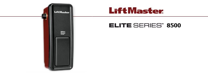 LiftMaster 8500 DC Battery Backup Capable Wall Mount Garage Door Opener