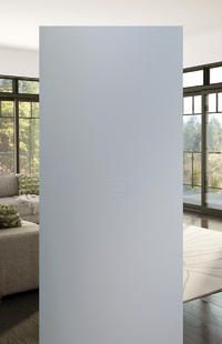 Sandblasted glass steel door - Door Doctor image design_sablé